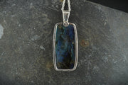 Statement Labradorite Sterling Silver Pendant image 4