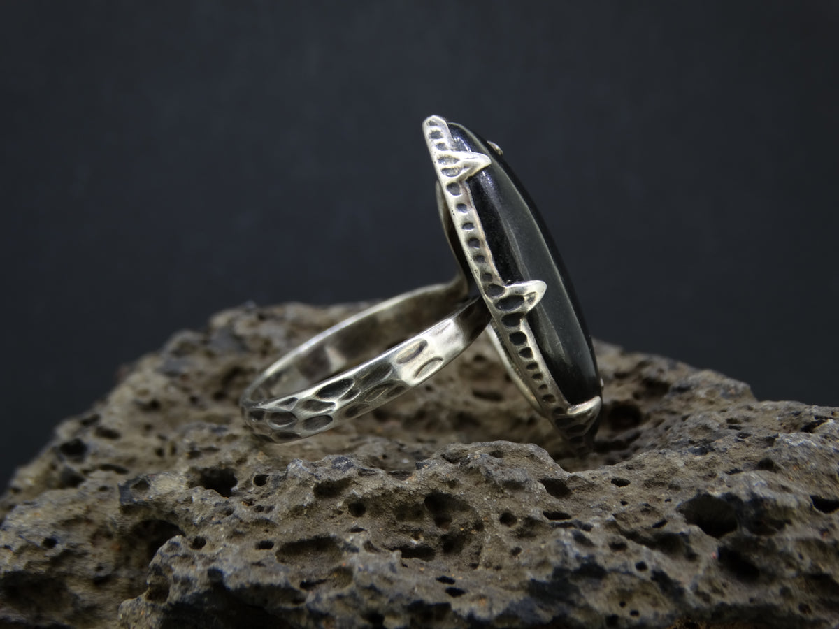 Edinburgh Castle Rock Sterling Silver Ring image 3