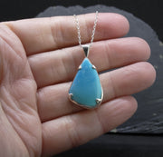 Turquoise Sterling Silver Pendant image 1