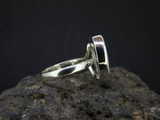 Old Willow Flowers Sterling Silver Heart Ring image 4