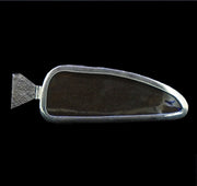 'Dreamtime' - Very Large Opal, Sapphire & Diamond Silver & Gold Pendant image 10