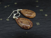 Arthur's Seat Jasper Sterling Silver Drop Earrings image 3