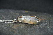 Botswana Agate Sterling Silver Pendant image 3