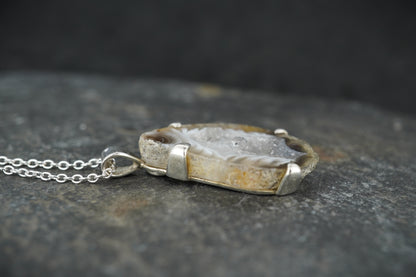 Botswana Agate Sterling Silver Pendant image 3