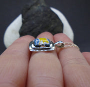 Fordite Sterling Silver Pendant image 3