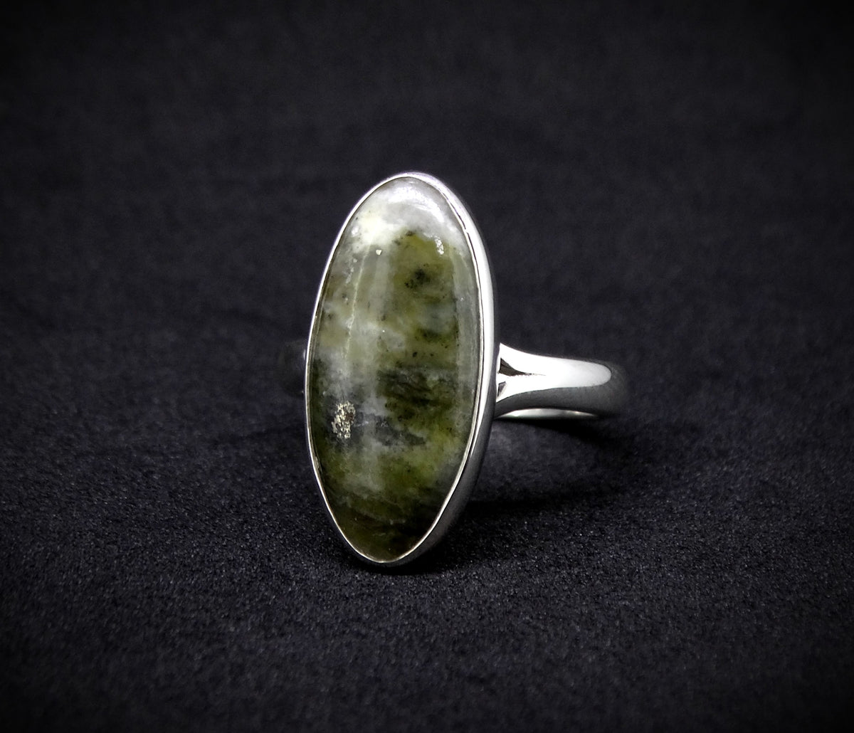Connemara Marble Sterling Silver Ring image 0