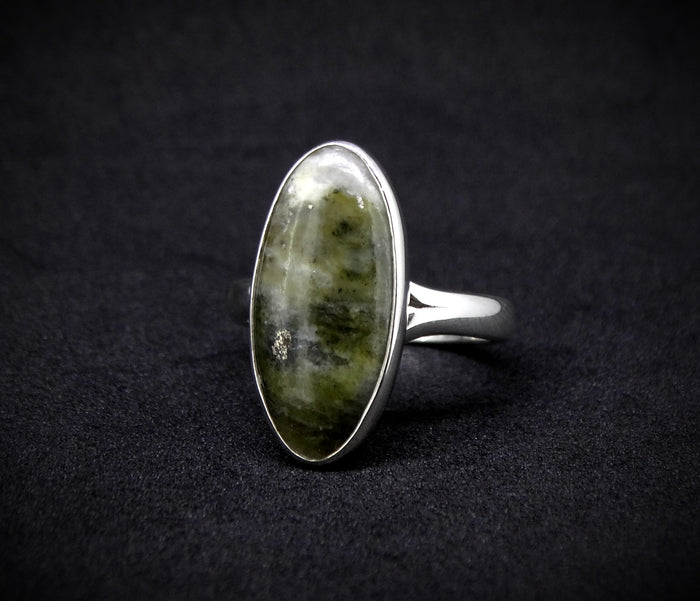 Connemara Marble Sterling Silver Ring image 0