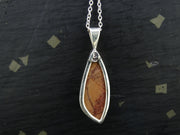 Arthur's Seat Jasper Sterling Silver Fancy Cut Pendant image 4