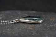Rare New Zealand Jade Celtic Sterling Silver Pendant image 2