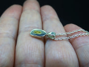 Gold Nugget Sterling Silver Pendant - 15x11mm image 3