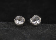Edinburgh Sea Glass Sterling Silver Stud Earrings image 0