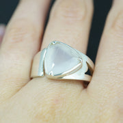 Scottish Chalcedony Sterling Silver Ring image 1