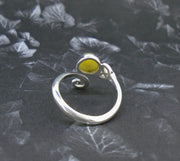 Highland Marble Celtic Knot Sterling Silver Ring image 6
