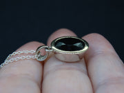 6ct Cairngorm Quartz with Scottish Gold and Sterling Silver Pendant image 4