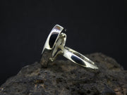 Old Willow Flowers Sterling Silver Heart Ring image 3