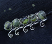 Skye Marble Celtic Sterling Silver Ring image 8