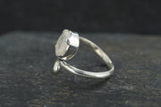 Orrock 'Diamond' Sterling Silver Celtic Ring image 2
