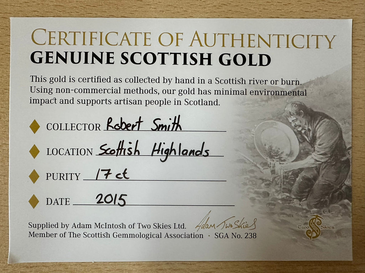 Scottish Highlands Gold Large 'Picker' Nuggets, 2015 - 0.8g image 9