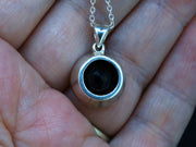 6ct Cairngorm Quartz with Scottish Gold and Sterling Silver Pendant image 5