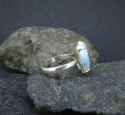 Larimar Sterling Silver Ring