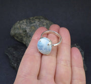 Larimar Sterling Silver Ring