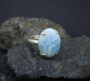 Larimar Sterling Silver Ring