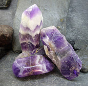 Amethyst with Quartz Sterling Silver Wrap Ring