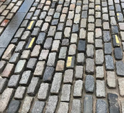 Edinburgh Royal Mile Cobblestone Sterling Silver Cufflinks