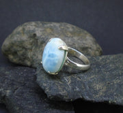 Larimar Sterling Silver Ring