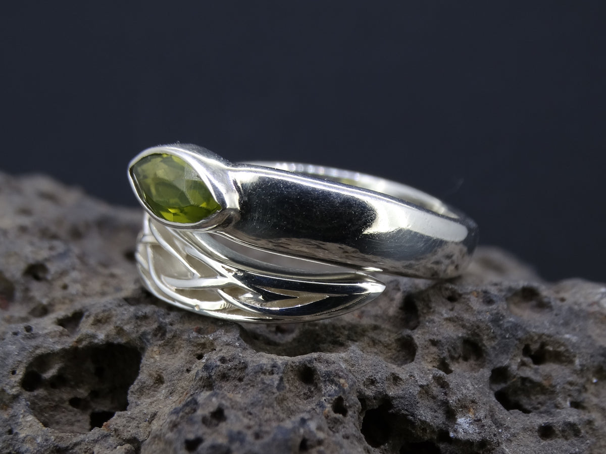 Peridot Sterling Silver Ring image 3