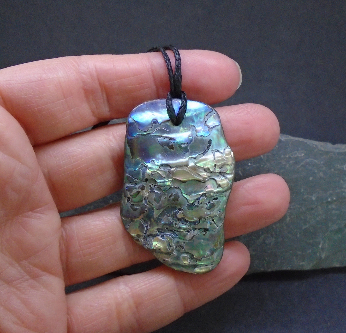 Paua Shell Pendant image 1
