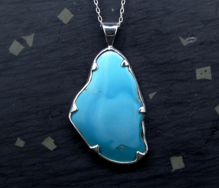 Turquoise Sterling Silver Pendant image 0