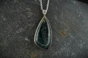 Rare New Zealand Jade Celtic Sterling Silver Pendant image 0