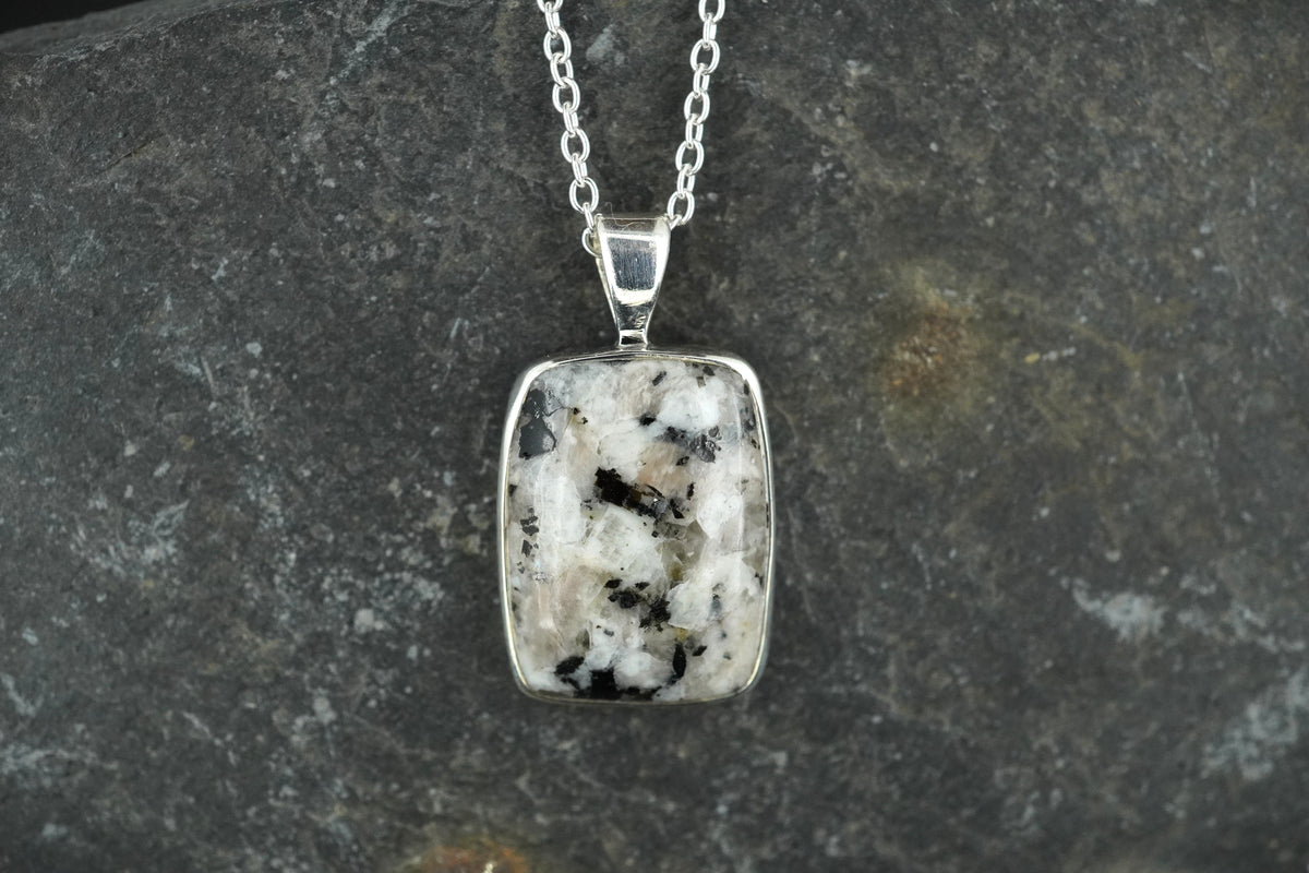 Edinburgh Cobblestone Sterling Silver Pendant image 0