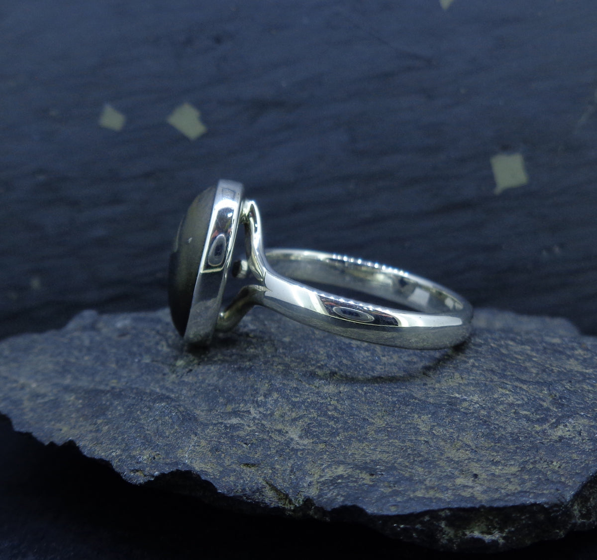 Easdale Gold Sterling Silver Ring