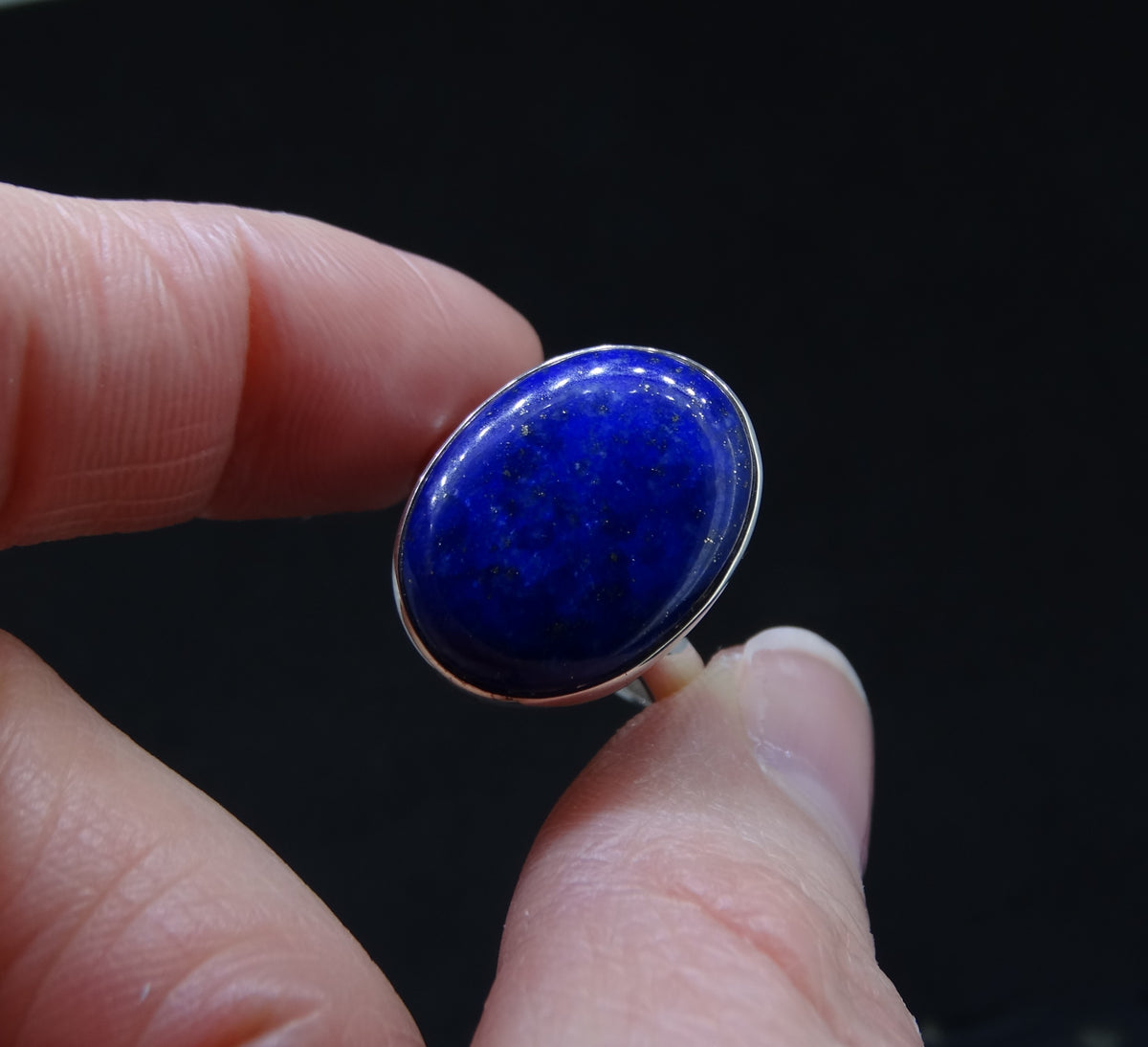 Lapis Lazuli Sterling Silver Ring