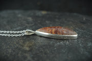 Arthur's Seat Jasper Sterling Silver Pendant