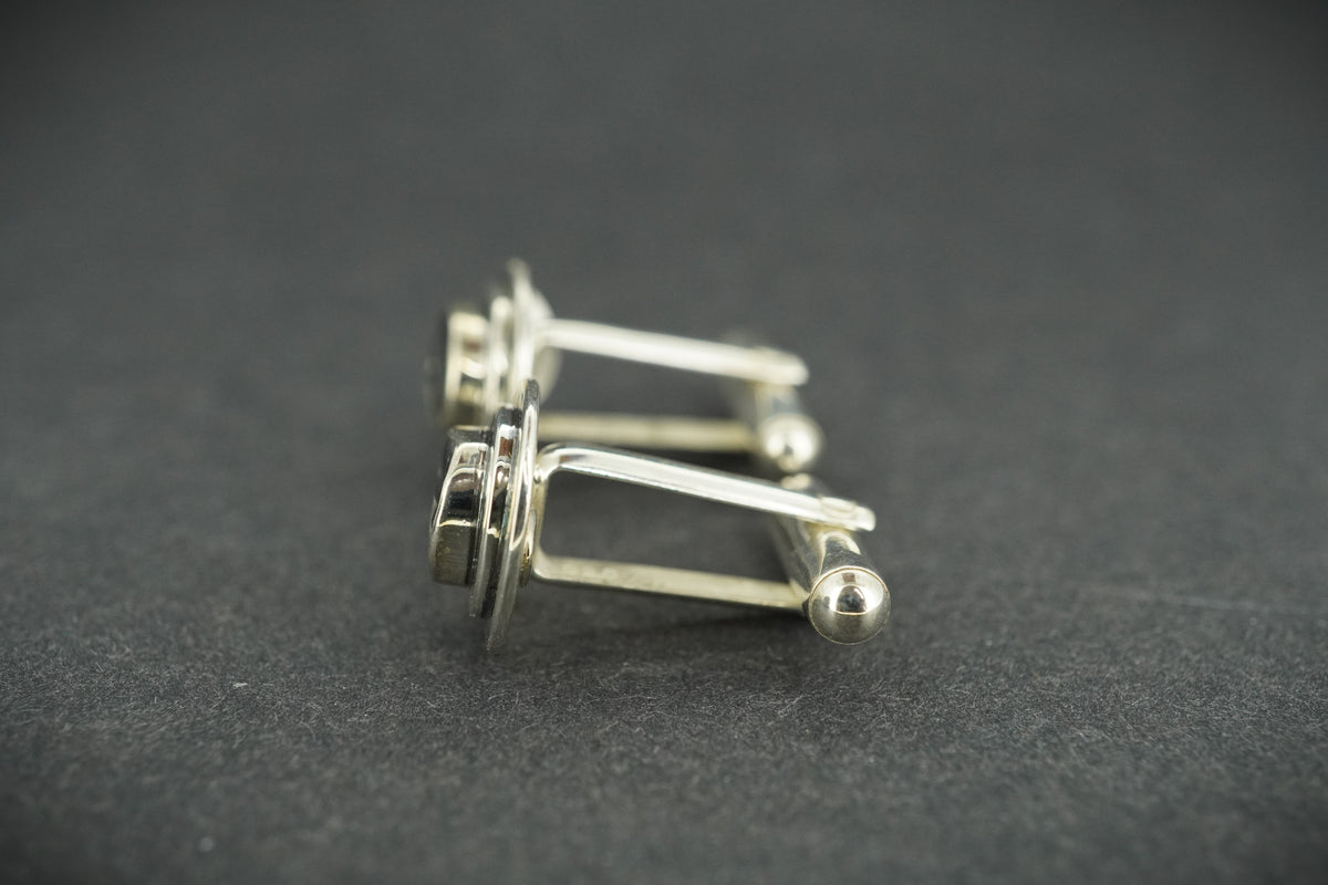 Trilobite Sterling Silver Cufflinks 8x6mm
