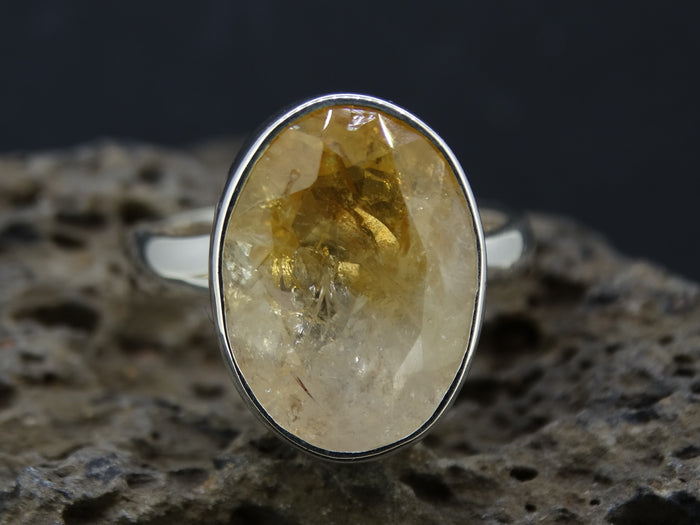 Citrine Sterling Silver Ring