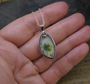 Iona Marble Sterling Silver Pendant