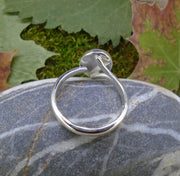 Highland Marble Sterling Silver Adjustable Ring