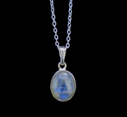 Dainty Moonstone Sterling Silver Pendant