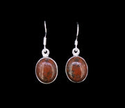 Lewisian Sterling Silver Drop Earrings