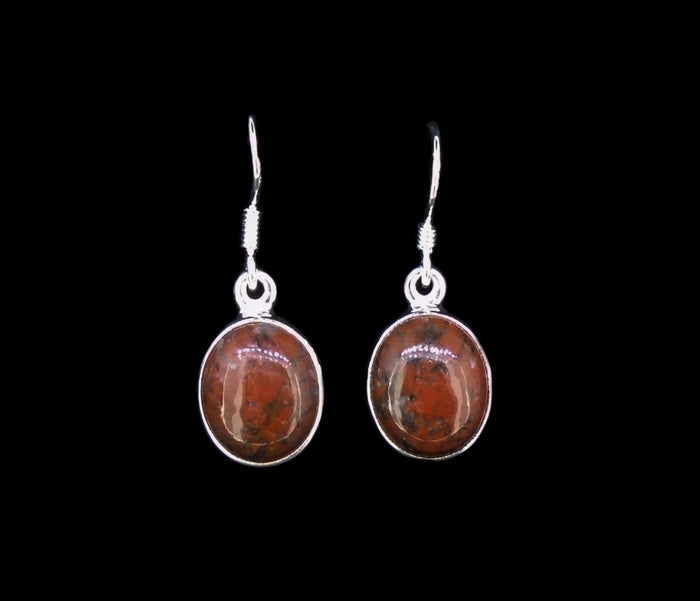 Lewisian Sterling Silver Drop Earrings