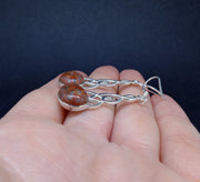 Lewisian Celtic Knot Sterling Silver Earrings