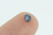 Oval Light Blue Silky Rare Scottish Sapphire Gemstone