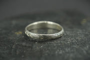 Scottish Sapphire Rough Shard with Scottish Gold Celtic Ring