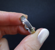 'Aingil' Scottish Chalcedony Scottish Gold & Sterling Silver Ring