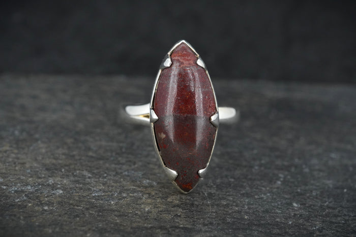 Arthur's Seat Jasper Sterling Silver Ring