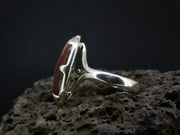 Arthur's Seat Jasper Sterling Silver Oval Ring